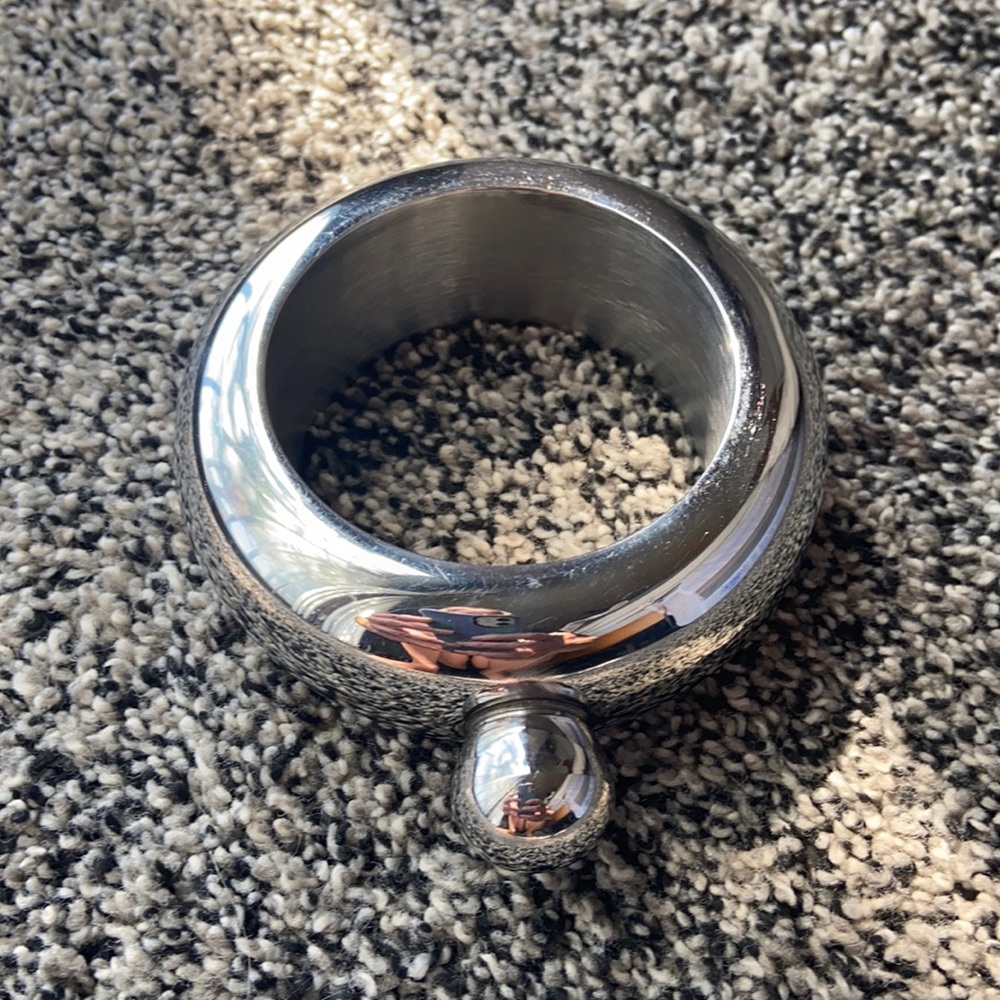 Silver Bracelet Flask